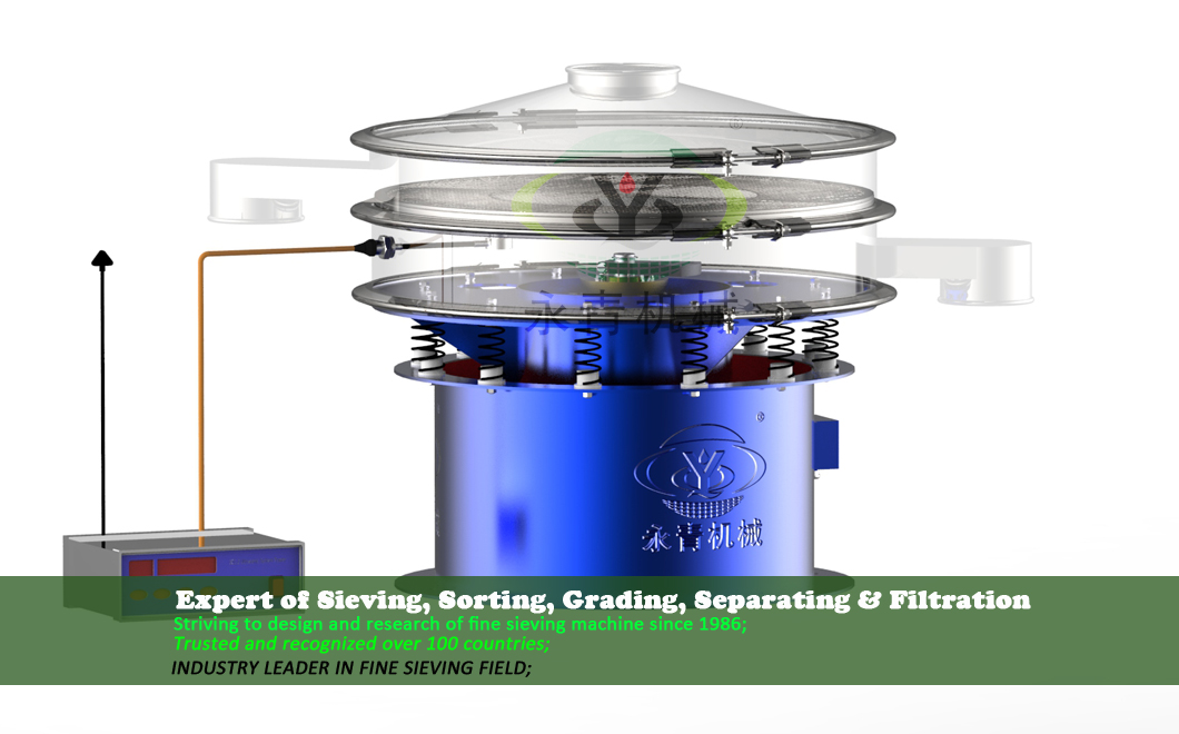 Ultrasonic vibrating sieve Tamiz vibratorio ultrasónico