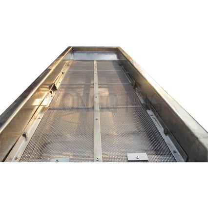 máquina de pantalla de vibración para larvas de mosca soldado negro separadas