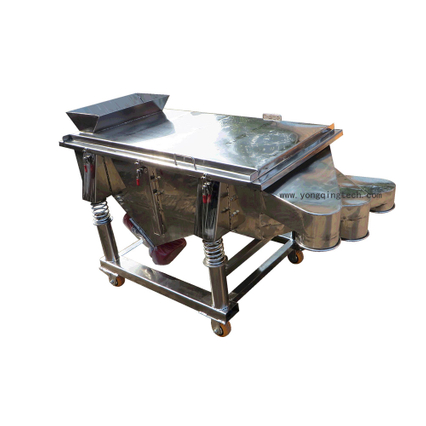 Tamiz vibratorio lineal de grano de café de acero inoxidable