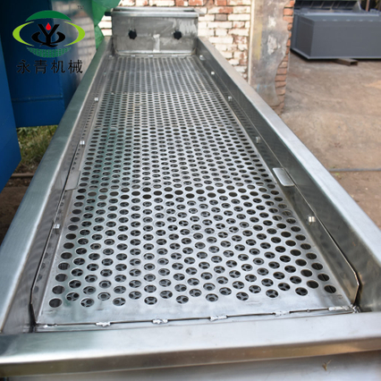 Criba vibratoria rectangular para larvas de mosca soldado negra